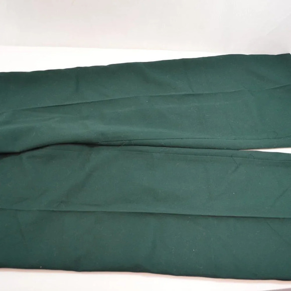 Vintage Green Wide  Leg Pants Size 27 Tribal Sportswear Montreal NWT - Picture 10 of 11